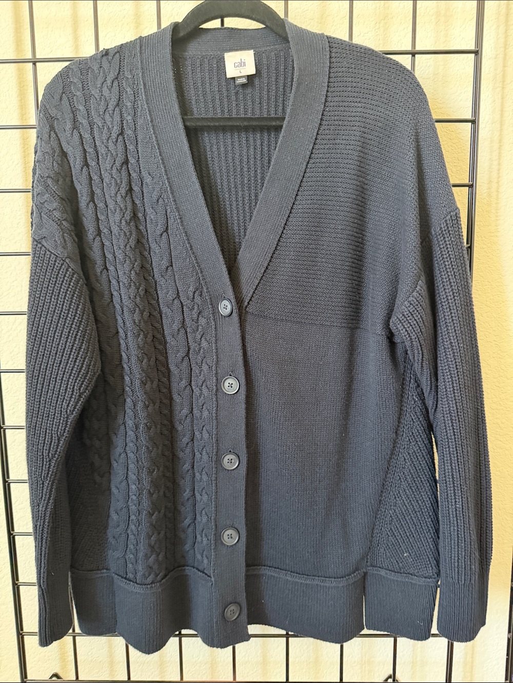 cabi Textbook Cardigan Sweater
